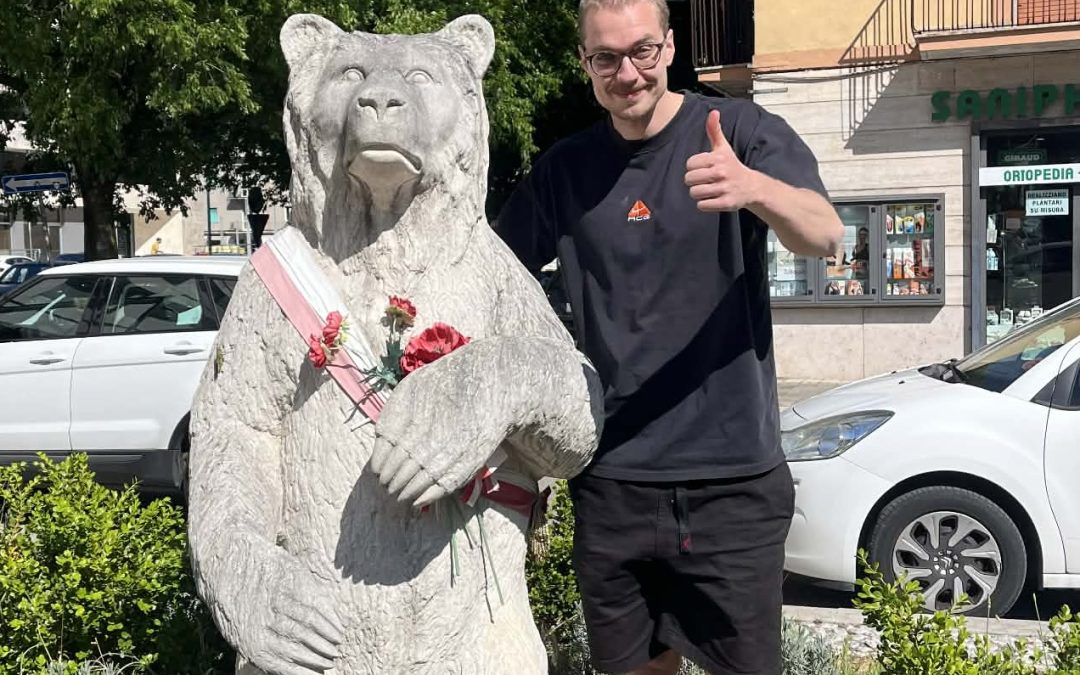 Tillbaka i Formia och snart stark som en björn igen – ”Frustrerande”