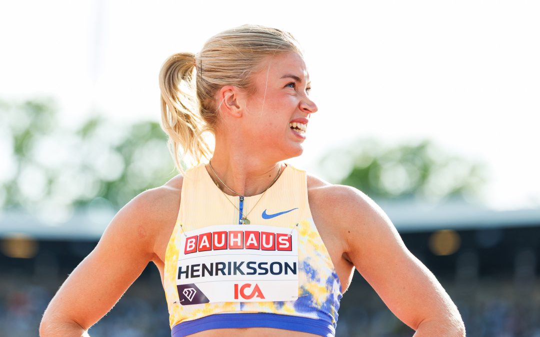 Julia äntligen igång på 100 meter – starka DL-poäng för Fanny